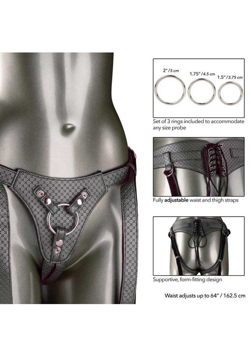 Her Royal Harness - The Regal Queen Adjustable Harness