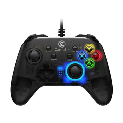 High Performance USB Wired Joystick Gamepad Controller Along With Vibration And Turbo Function Compatible With PC Laptop Monitor Tablet