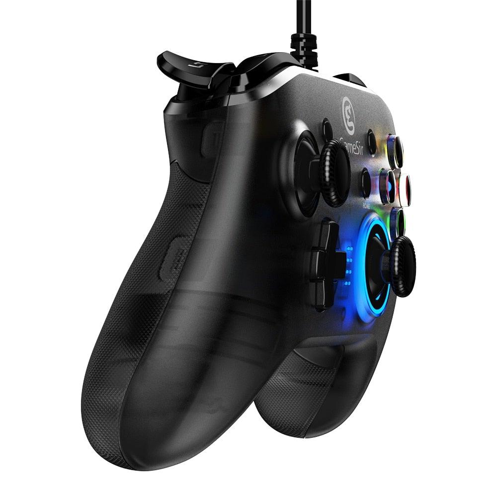 High Performance USB Wired Joystick Gamepad Controller Along With Vibration And Turbo Function Compatible With PC Laptop Monitor Tablet