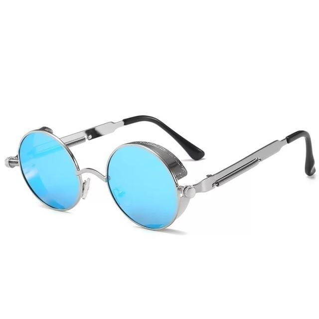 High Quality Metal Circle Frame Luxury &amp; Designer High Quality Sunglasses For Men and Women New Retro Style Round Shape Metal Frame Sunglasses UV400