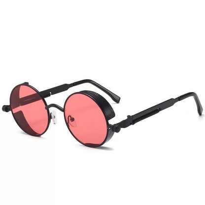 High Quality Metal Circle Frame Luxury &amp; Designer High Quality Sunglasses For Men and Women New Retro Style Round Shape Metal Frame Sunglasses UV400