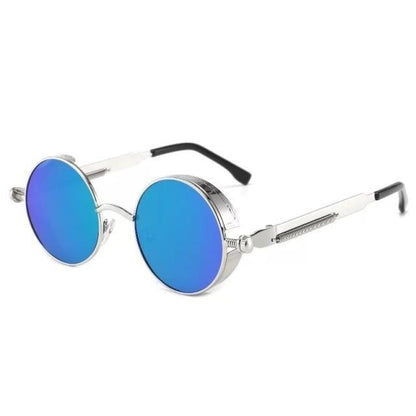 High Quality Metal Circle Frame Luxury &amp; Designer High Quality Sunglasses For Men and Women New Retro Style Round Shape Metal Frame Sunglasses UV400
