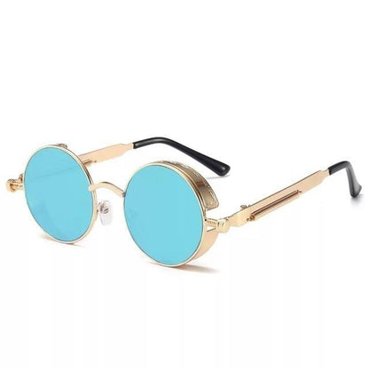 High Quality Metal Circle Frame Luxury &amp; Designer High Quality Sunglasses For Men and Women New Retro Style Round Shape Metal Frame Sunglasses UV400