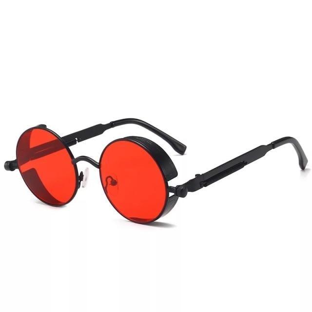 High Quality Metal Circle Frame Luxury &amp; Designer High Quality Sunglasses For Men and Women New Retro Style Round Shape Metal Frame Sunglasses UV400
