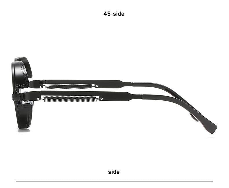 High Quality Metal Circle Frame Luxury &amp; Designer High Quality Sunglasses For Men and Women New Retro Style Round Shape Metal Frame Sunglasses UV400