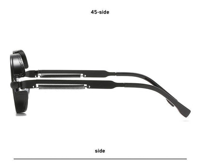 High Quality Metal Circle Frame Luxury &amp; Designer High Quality Sunglasses For Men and Women New Retro Style Round Shape Metal Frame Sunglasses UV400