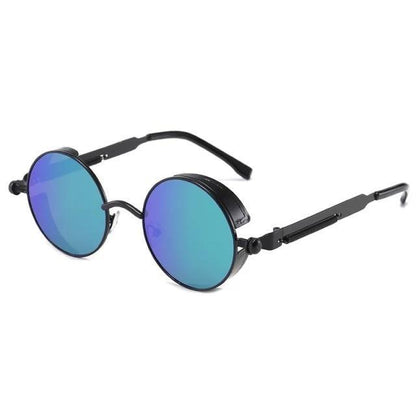 High Quality Metal Circle Frame Luxury &amp; Designer High Quality Sunglasses For Men and Women New Retro Style Round Shape Metal Frame Sunglasses UV400