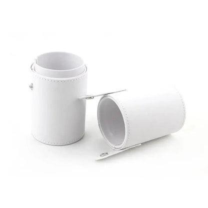 High Quality PU Leather Makeup Storage Holder Cosmetic Cup Case Box for Makeup Brush Pen
