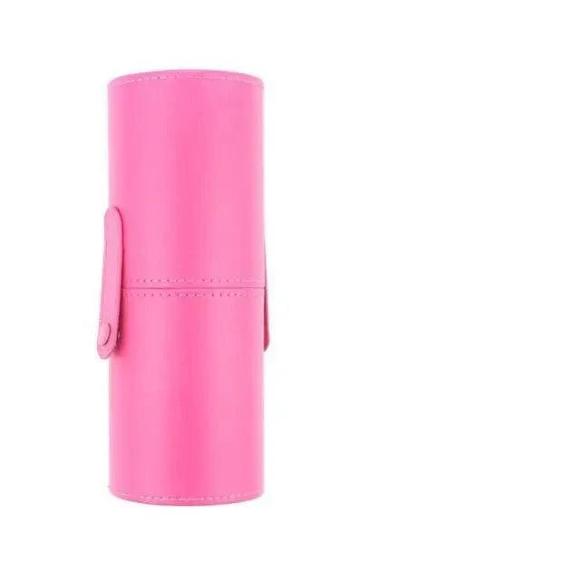 High Quality PU Leather Makeup Storage Holder Cosmetic Cup Case Box for Makeup Brush Pen
