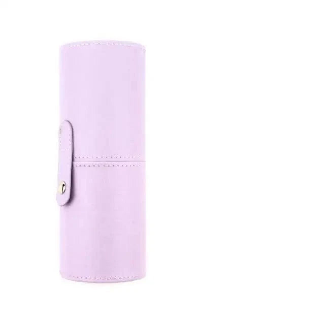 High Quality PU Leather Makeup Storage Holder Cosmetic Cup Case Box for Makeup Brush Pen