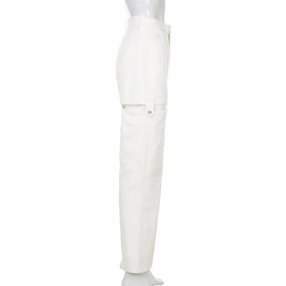 Street Fashion Casual High Waist Jeans
