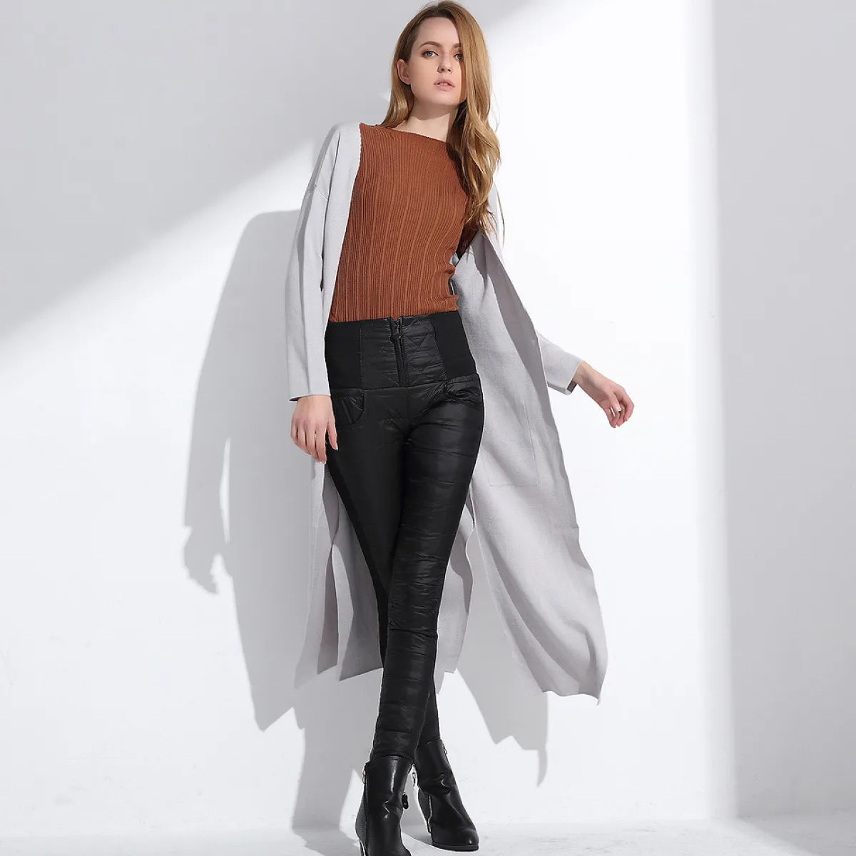 Women High Waist Down Pants
