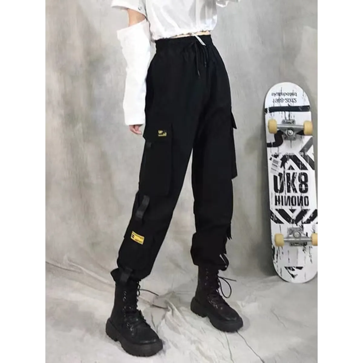 High Waist Streetwear Pants