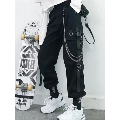 High Waist Streetwear Pants