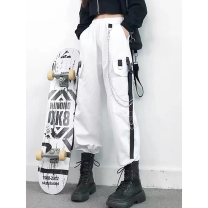 High Waist Streetwear Pants
