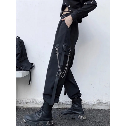 High Waist Streetwear Pants