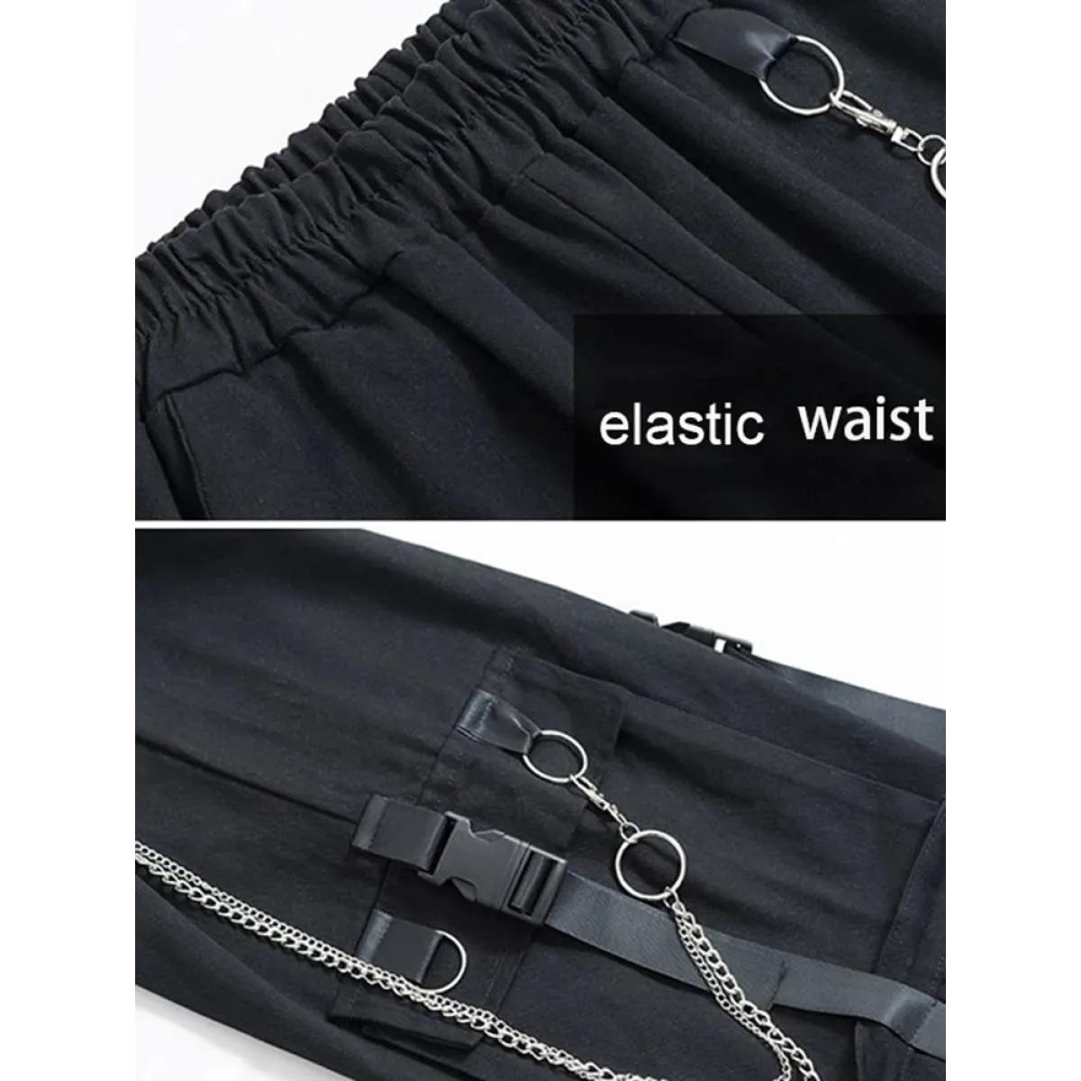 High Waist Streetwear Pants