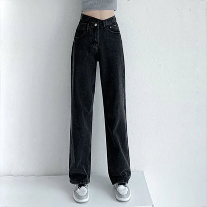 High Waist Wide Leg Jeans
