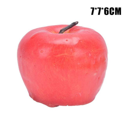 Home Red Apple Shape Scented Candles Creative Apple Shaped Scented Candles Simulation Fruit Candles Valentine&