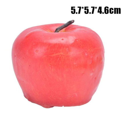 Home Red Apple Shape Scented Candles Creative Apple Shaped Scented Candles Simulation Fruit Candles Valentine&