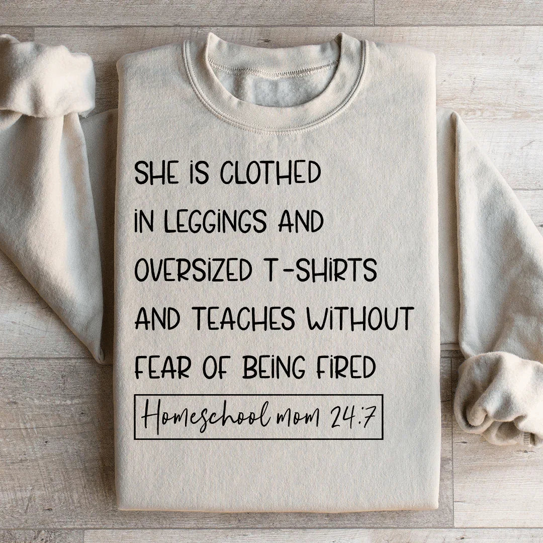 Homeschool Mom 247 Sweatshirt