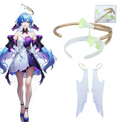 Honkai Star Rail March 7th Cosplay Costume with Wig &amp; Accessories