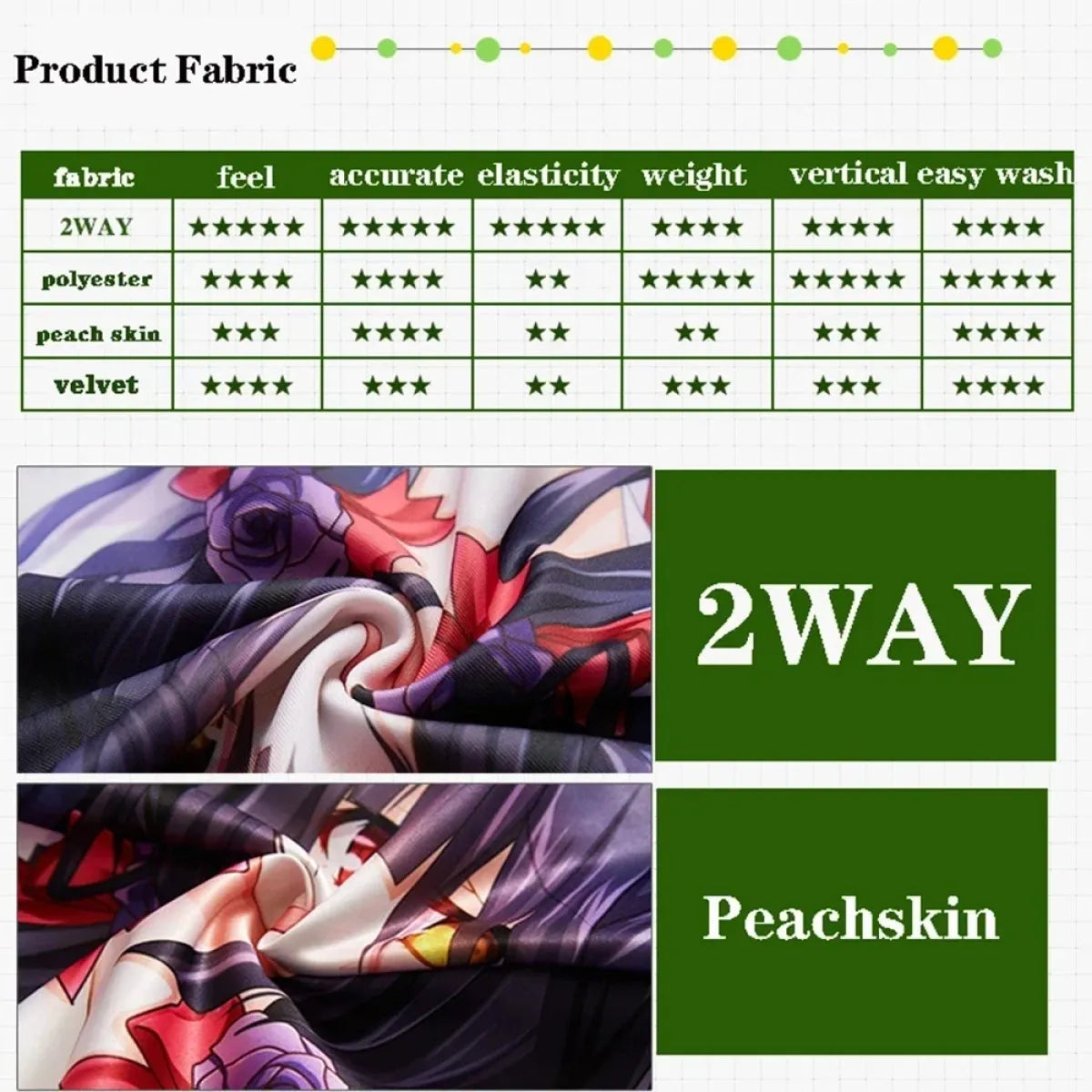 March 7th Firefly Dakimakura – Honkai Star Rail Anime Pillowcase