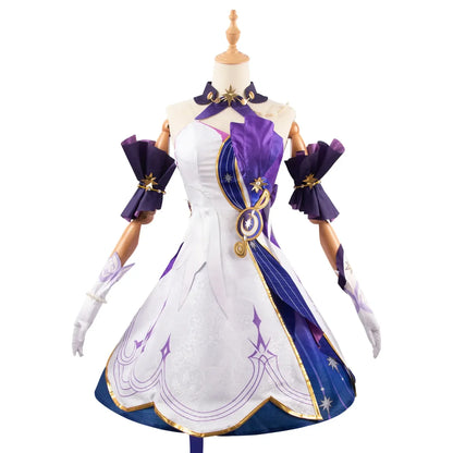 Honkai Star Rail Robin Cosplay Costume – Dress, Wig, Wings &amp; Accessories
