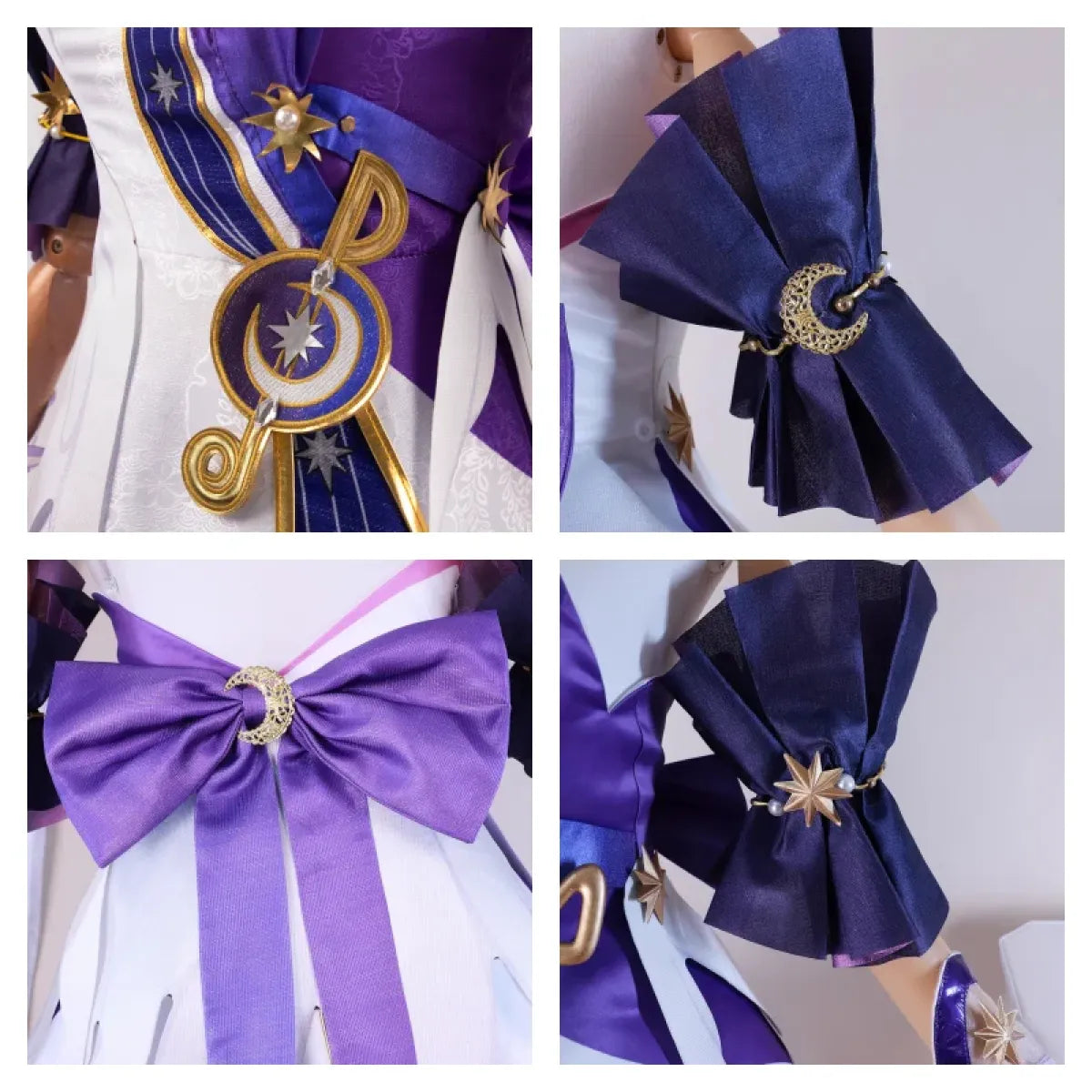 Honkai Star Rail Robin Cosplay Costume – Dress, Wig, Wings &amp; Accessories