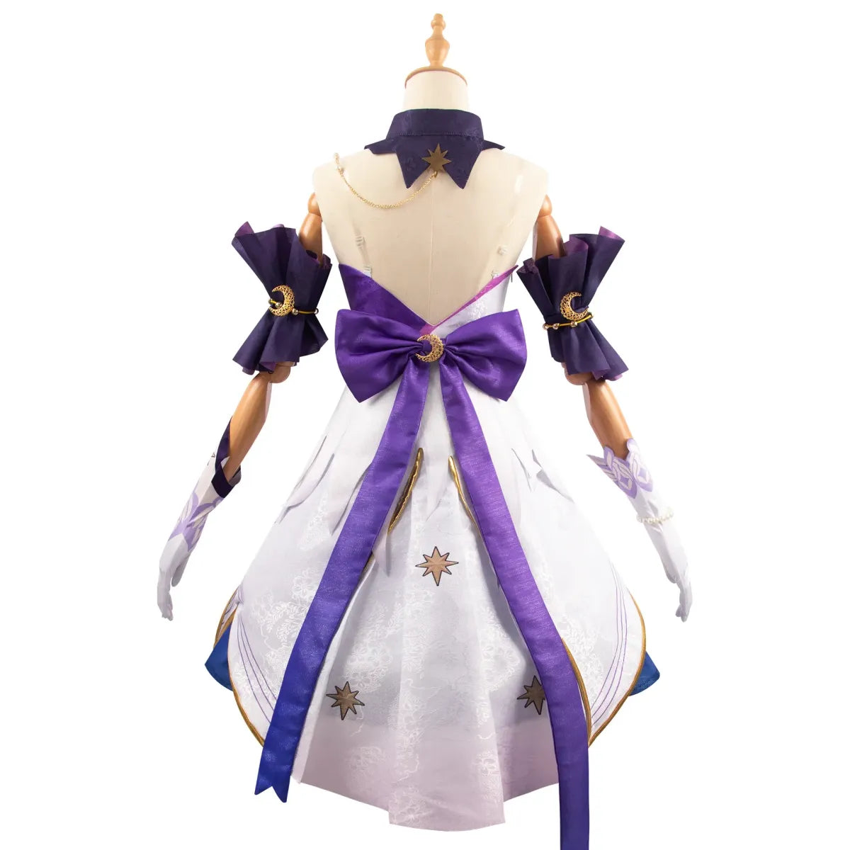 Honkai Star Rail Robin Cosplay Costume – Dress, Wig, Wings &amp; Accessories