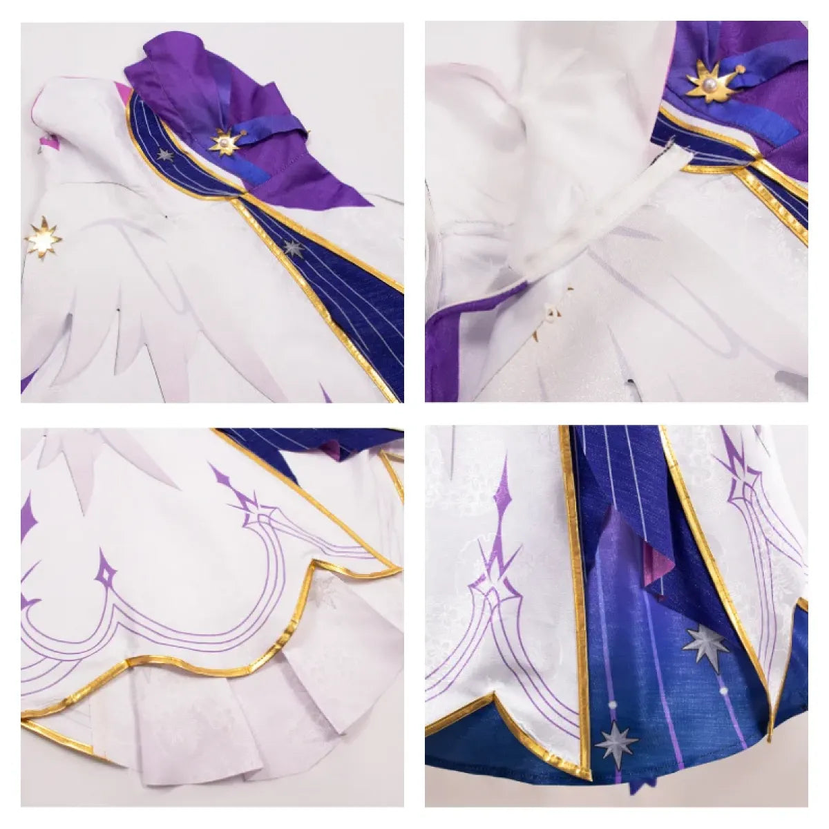 Honkai Star Rail Robin Cosplay Costume – Dress, Wig, Wings &amp; Accessories