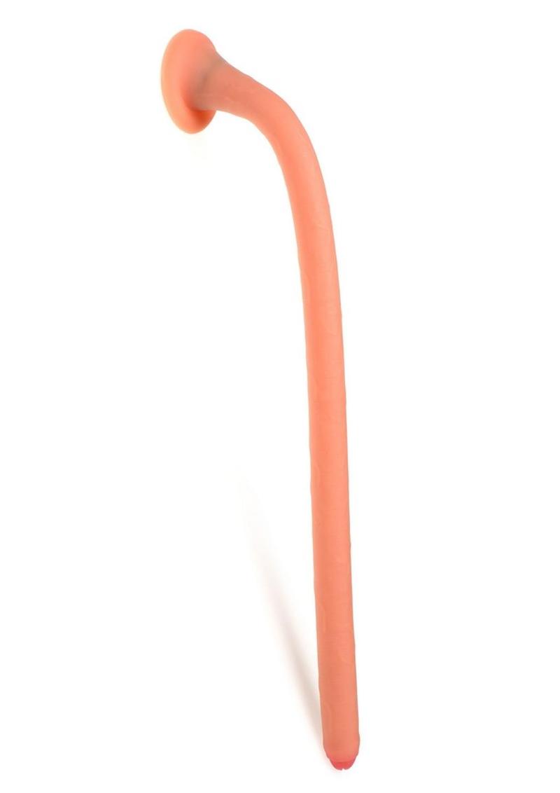 Slim Silicone Enema Hose Perfect for Size Play and Comfort
