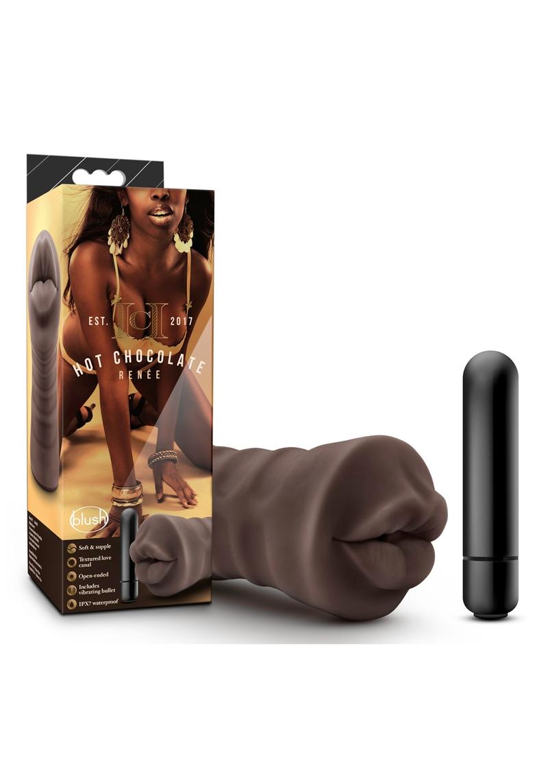 Hot Chocolate Renee Vibrating Masturbator