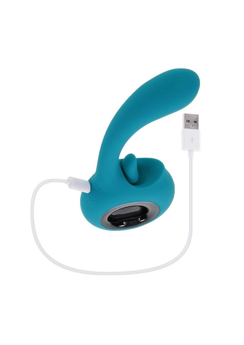 Evolved How Many Licks Licking and Vibration Dual Stimulator