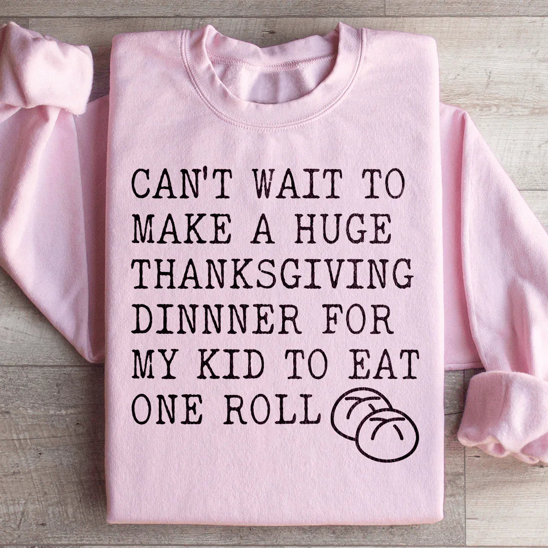 Huge Thanksgiving Dinner Sweatshirt
