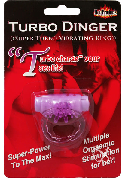 Turbo Dinger Super Turbo Vibrating Cock Ring