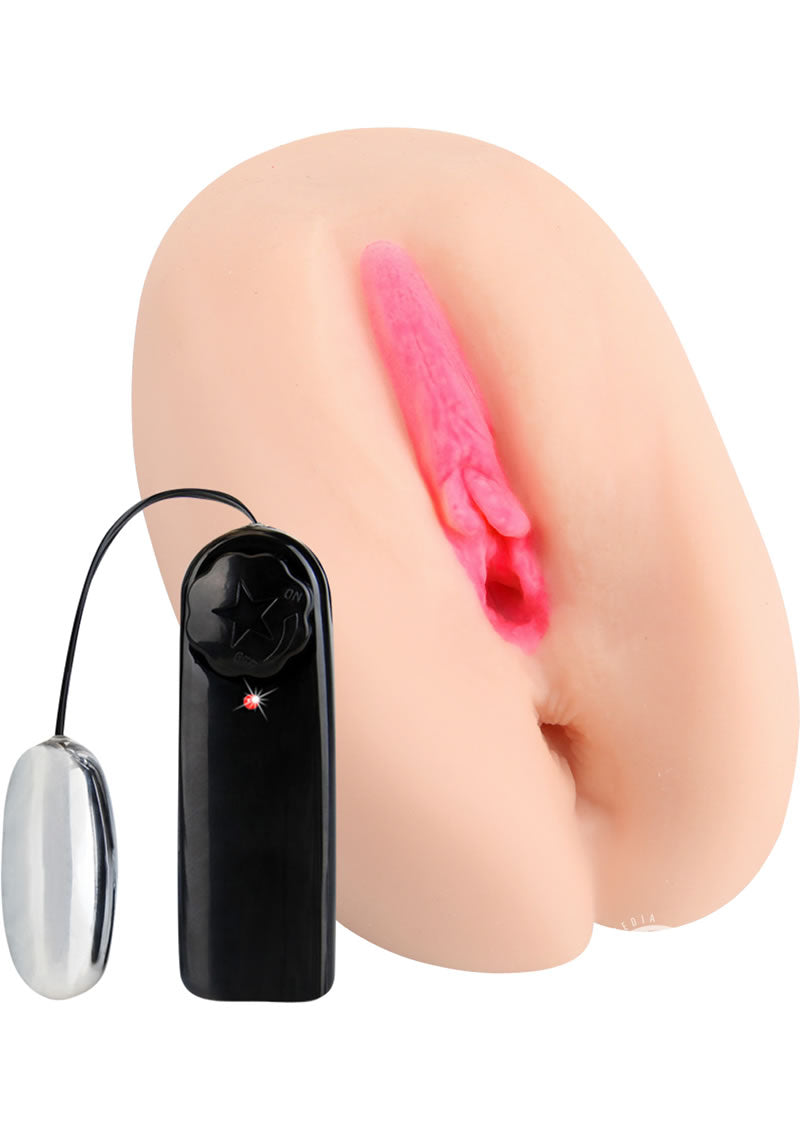 Hustler Alexis Texas Vibrating Pussy and Ass Masturbator Dual Holes