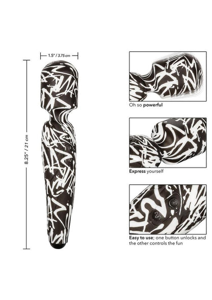 Hype USB Rechargeable Massager 10 Functions Flexible Neck