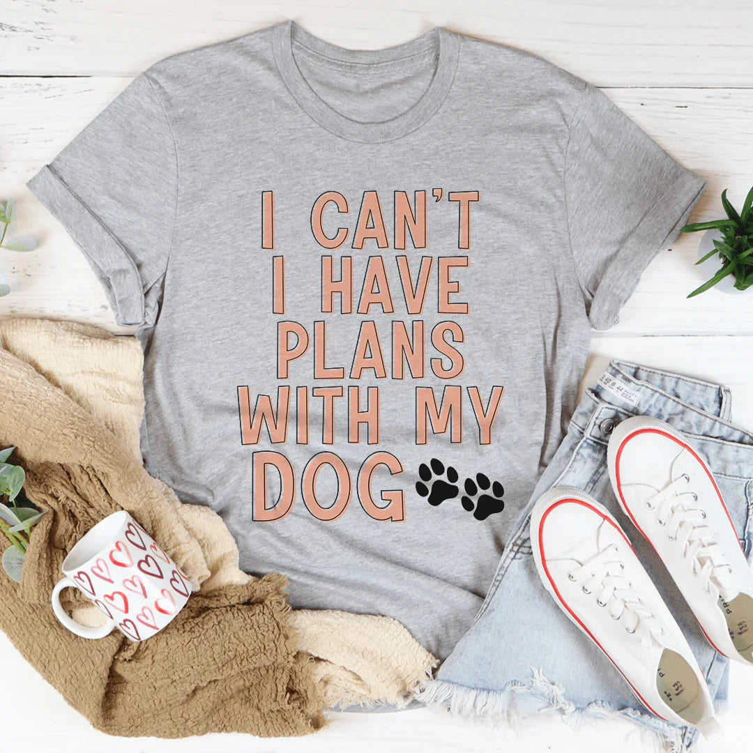 Dog Mom Gift Crewneck Tee – "I Can&