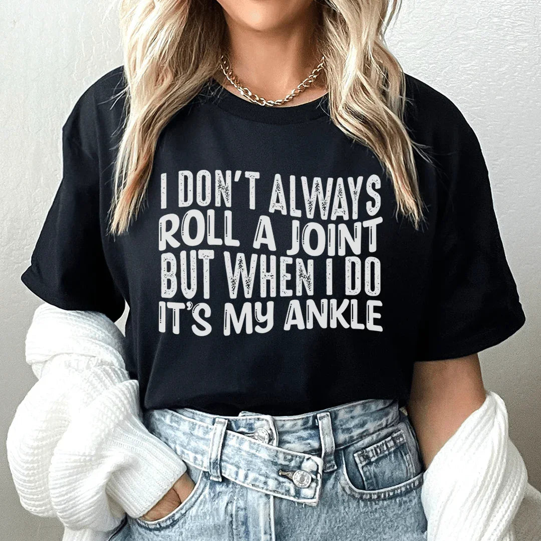 Funny Clumsy Humor Graphic Shirt – "I Don&