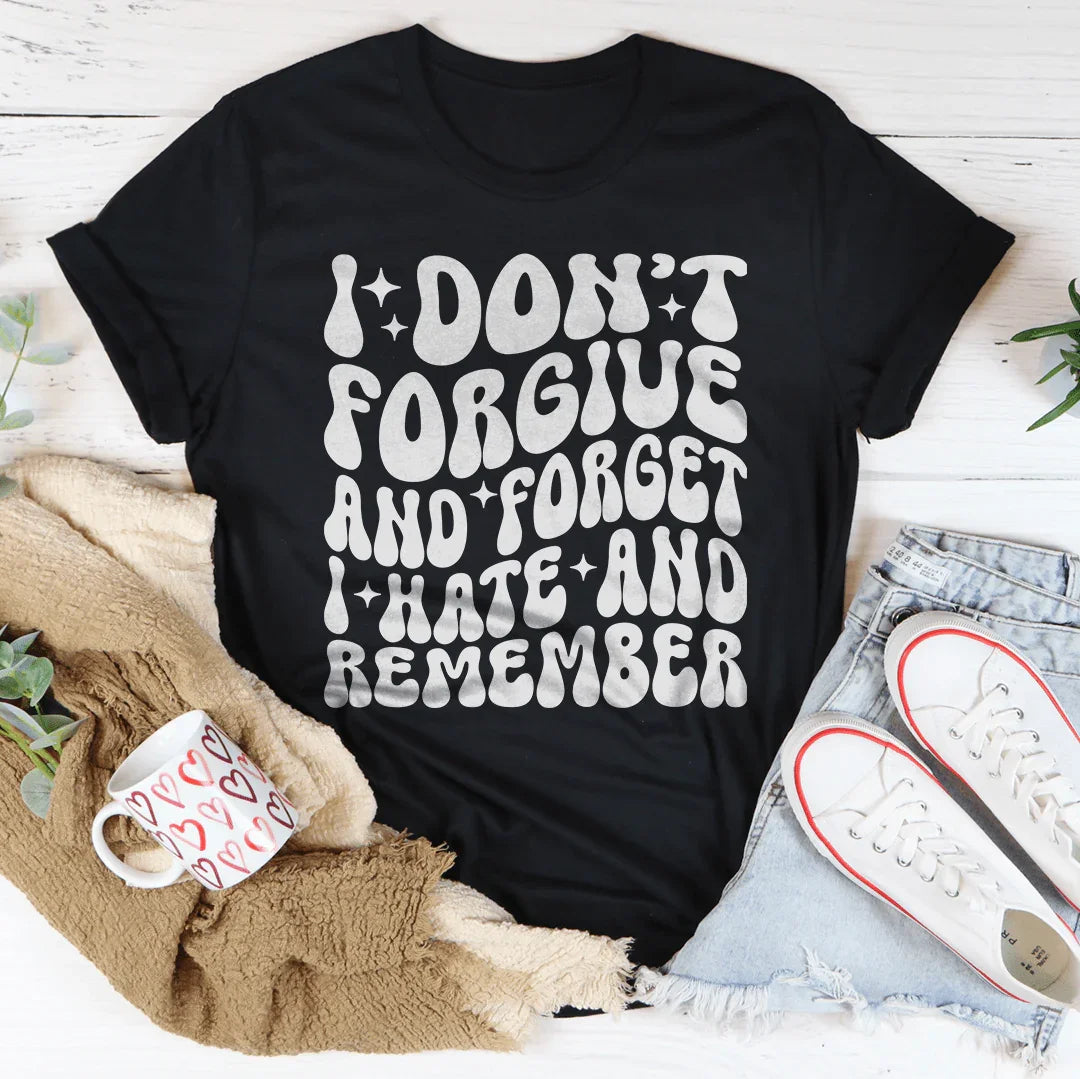 Petty Quote Short-Sleeve Tee – "I Don&