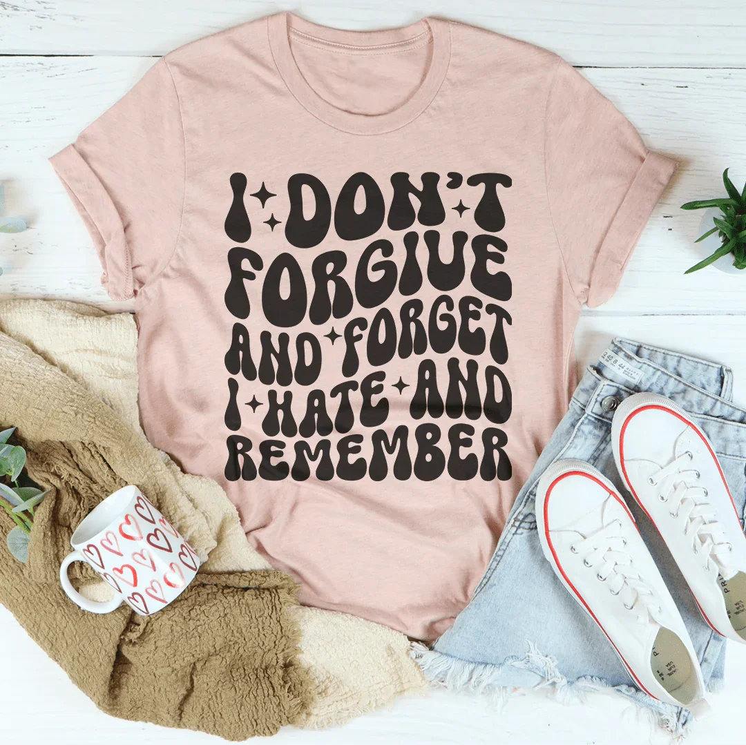 Petty Quote Short-Sleeve Tee – "I Don&
