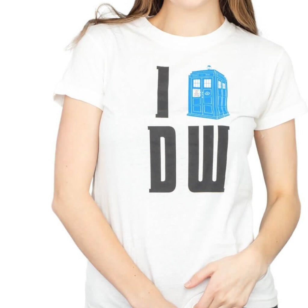 I Heart (Tardis) DW T-shirt