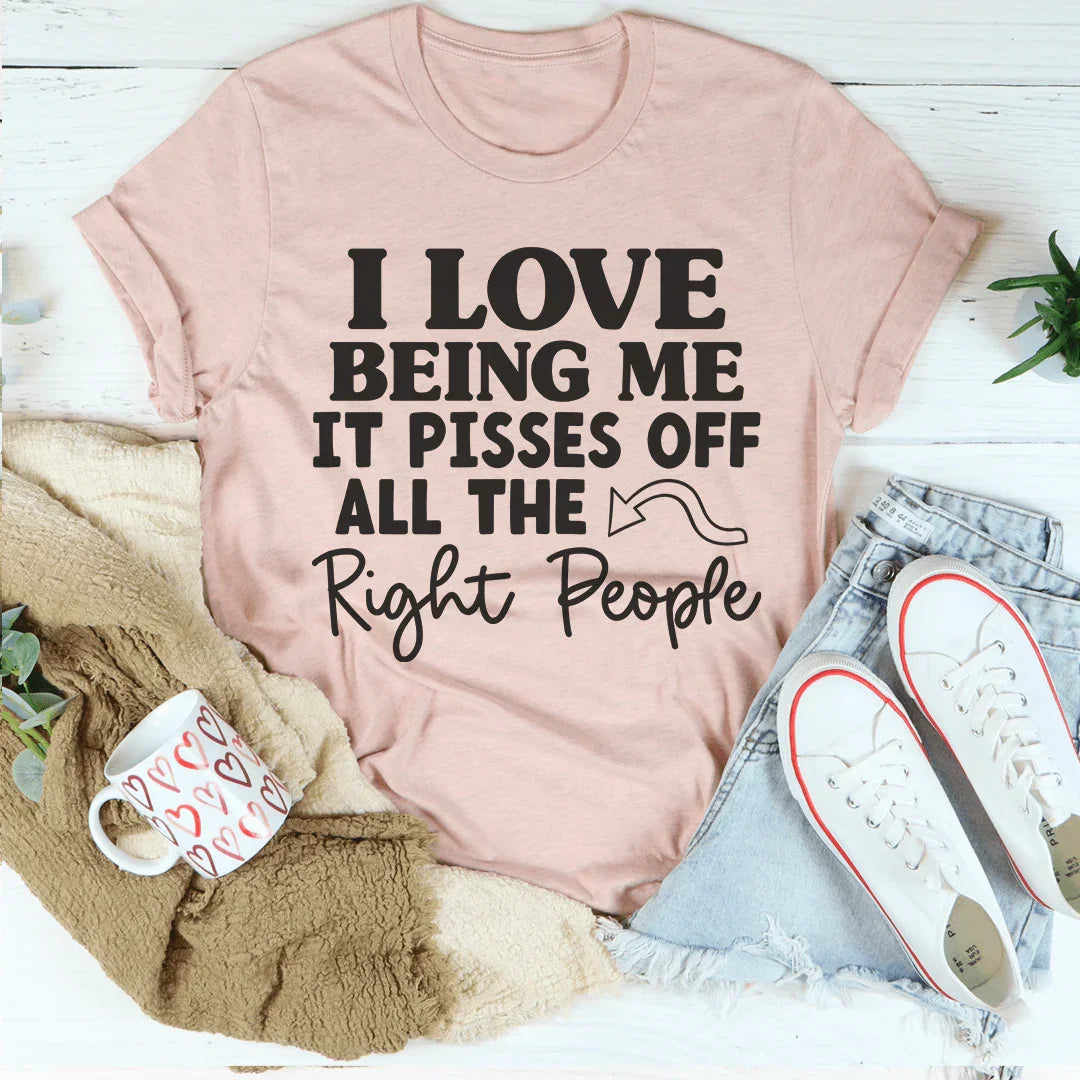 I Love Being Me Tee