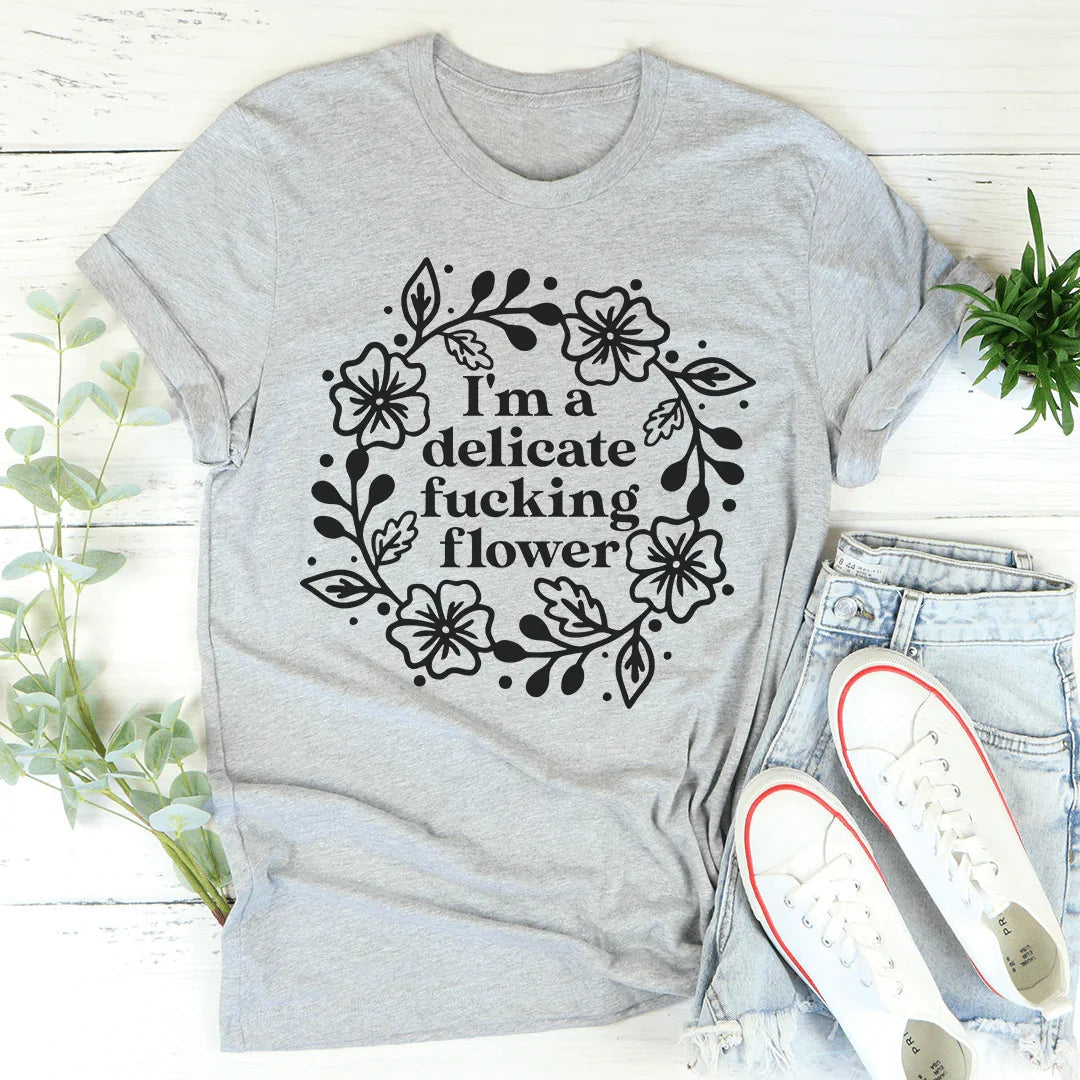 Playful Irony Quote T-Shirt – "I&