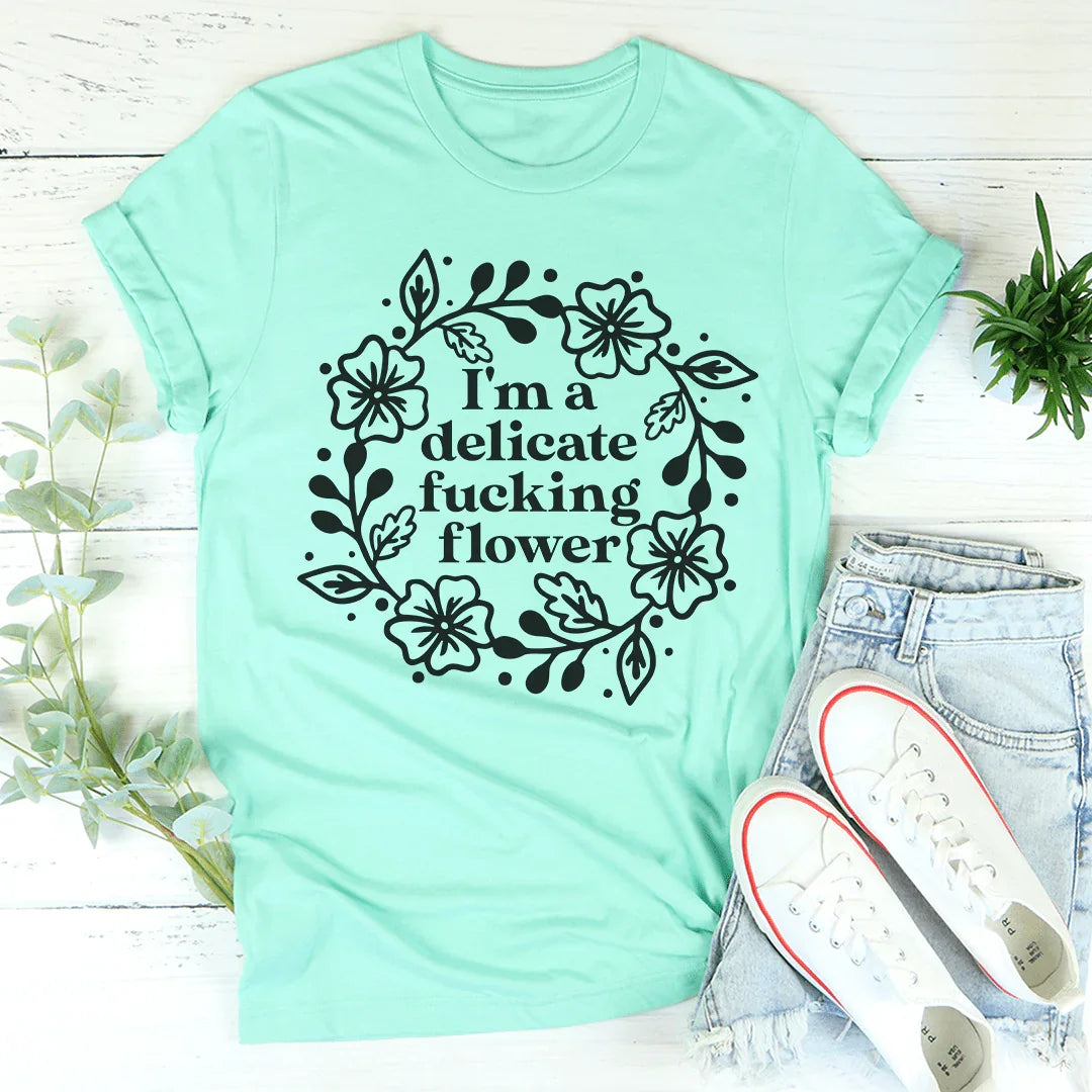 Playful Irony Quote T-Shirt – "I&
