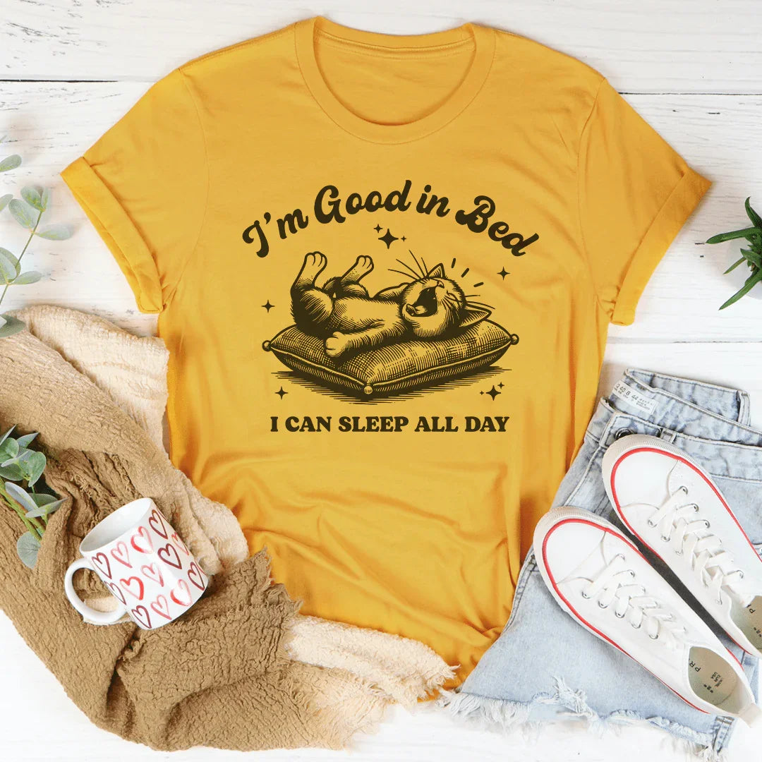 Lazy Weekend Nap Enthusiast Top – "I&