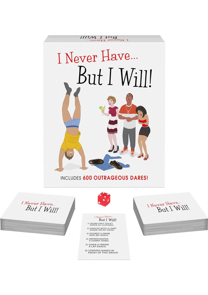 I Never Have But I Will 600 Outrageous Dares Card Game