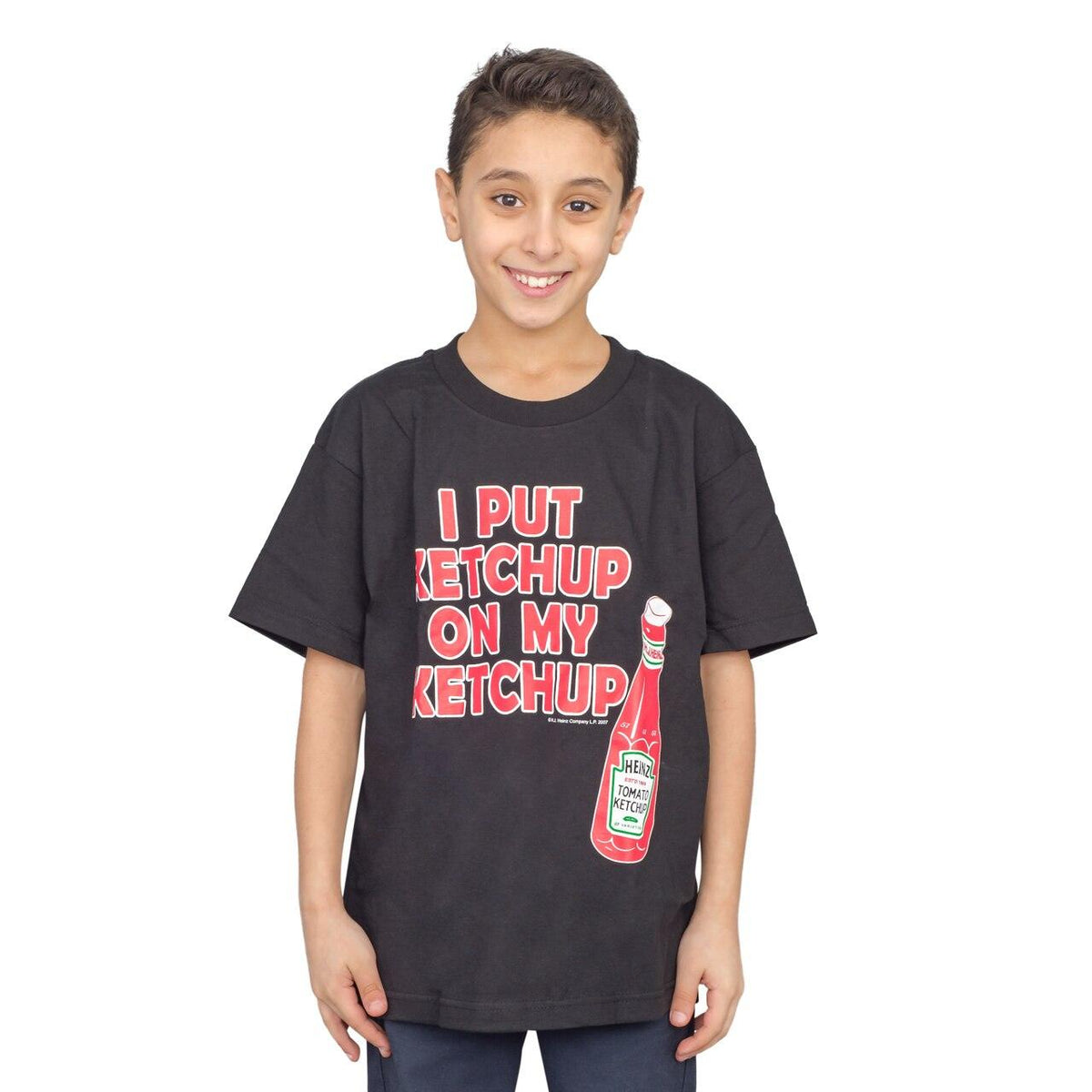 I Put Ketchup on My Ketchup Youth T-shirt