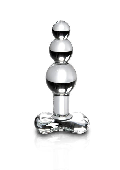 Icicles No. 47 Easy to Clean And Beaded Glass Anal Plug
